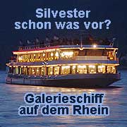 Silvester auf dem Rhein Köln Sylvester Schiff Silvesterparty